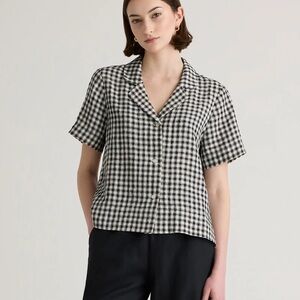 Quince - 100% European Linen Short Sleeve Shirt